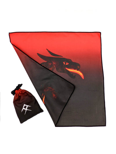 Tuvigo Tiny Towel Fiercefire dragon with bag