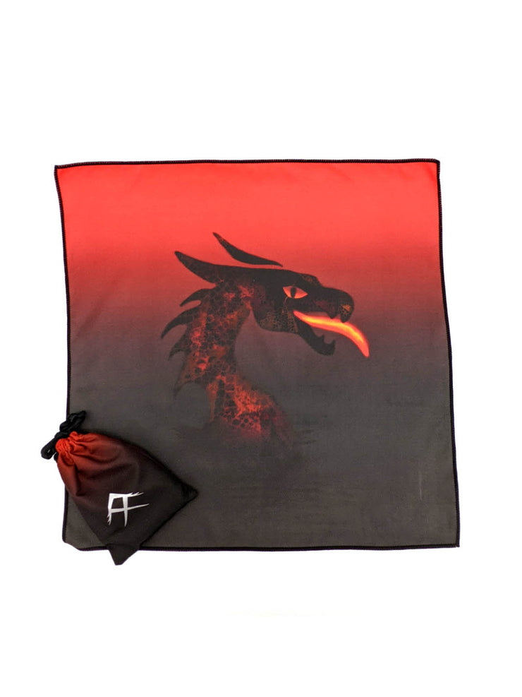 Tuvigo Tiny Towel Fiercefire dragon with bag